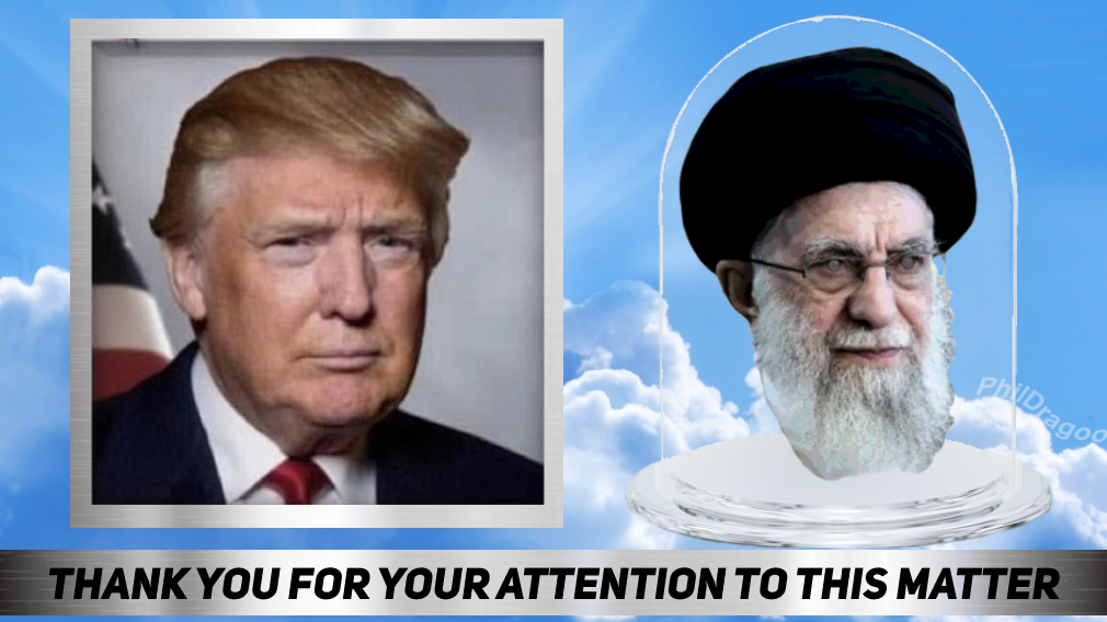 Trump Khamenei Attention