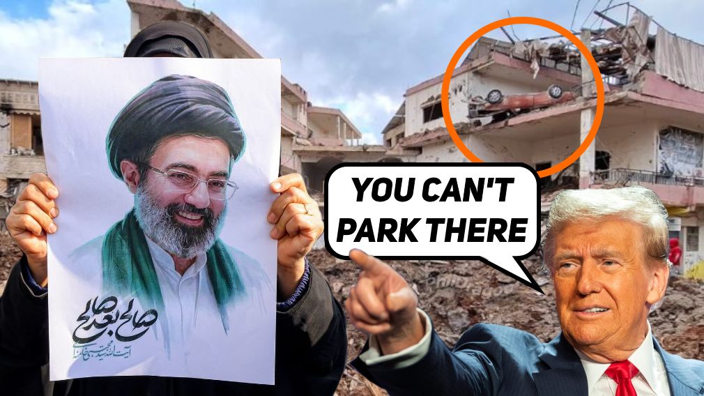 Mojtaba Khamenei parking citation