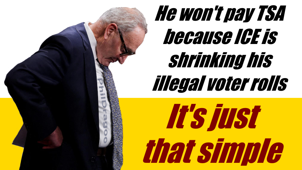 Chuck Schumer, TDS, OCD etc.