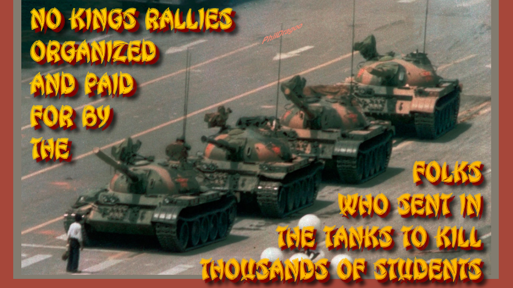 No Kings Tank You Very Much