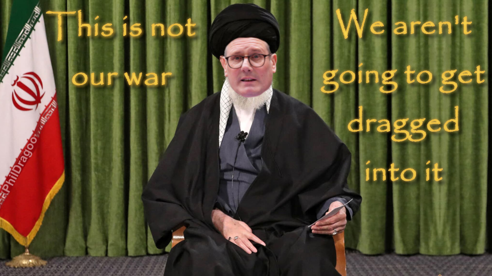 Starmer Renounces Great Satan