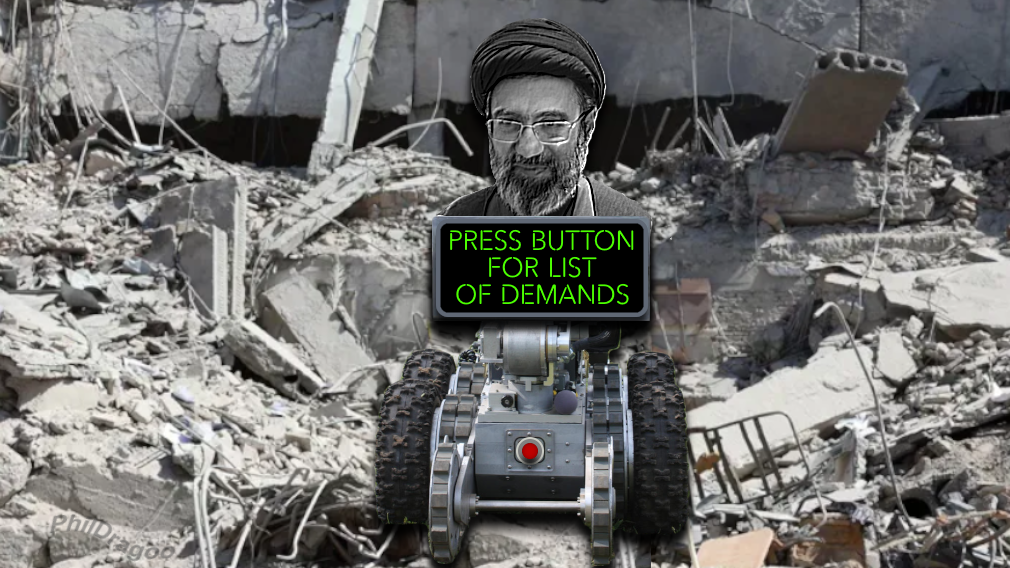 Robo Khamenei Unrepentant