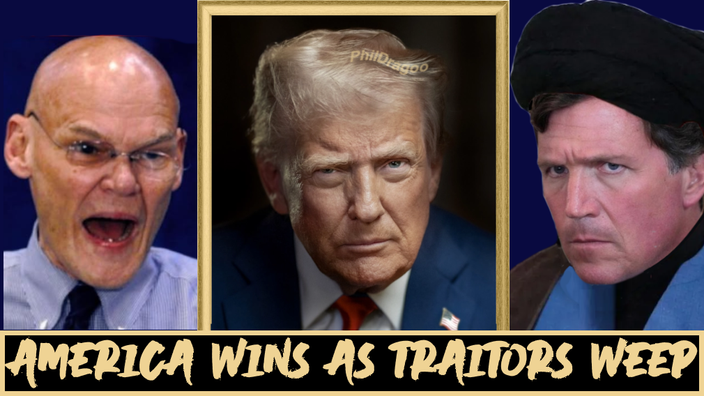 Trump Carville Tucker Win Weep