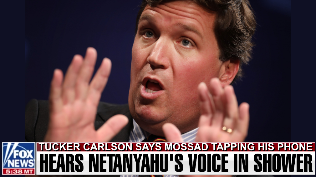 Tucker Carlson beset by demons