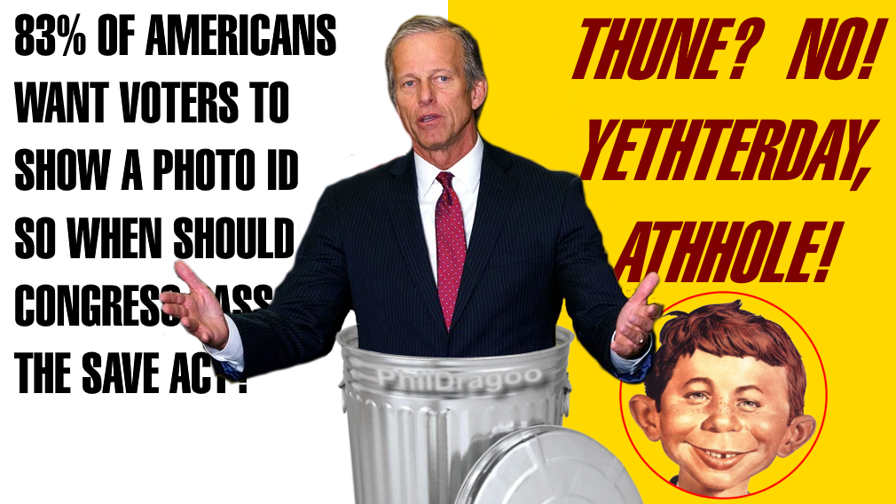 Thune Save Act Yethterday