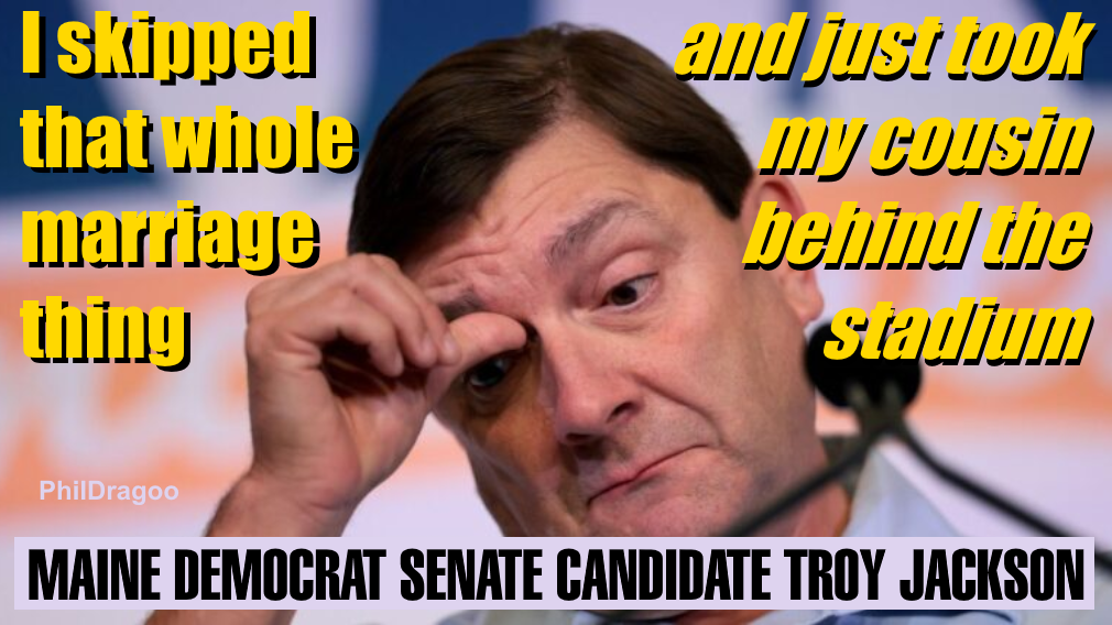 Maine Democrat Senate Candidate Troy Jackson